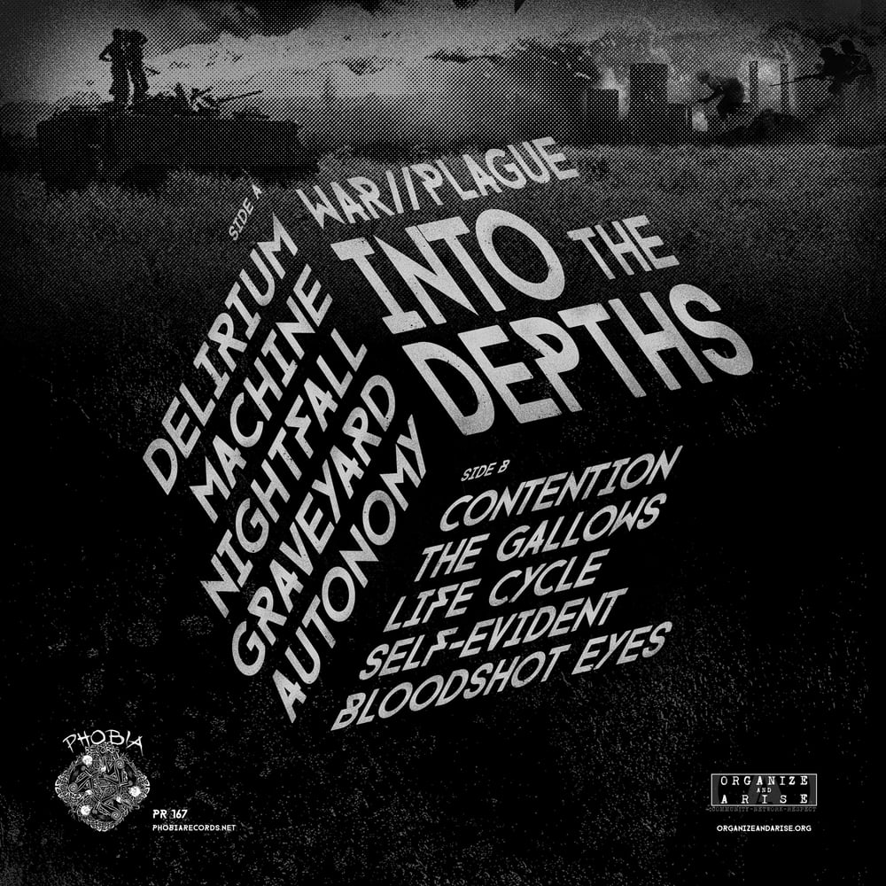 WAR//PLAGUE "Into the Depths" 10 song LP