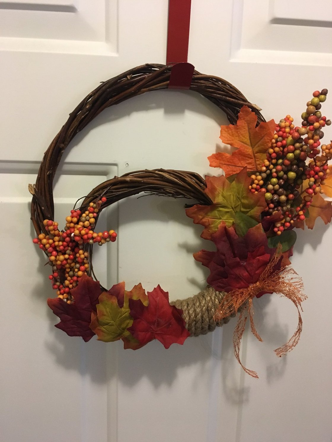 Image of Deluxe Grapevine Wreath