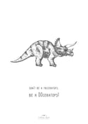 Don't be a triceratops... Be a DOceratops!