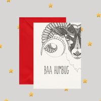  Baa Humbug - Christmas Card