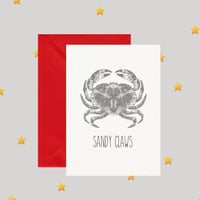 Sandy Claws - Christmas Card