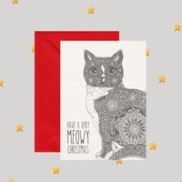 Have A Very Meowy Christmas - Christmas Card