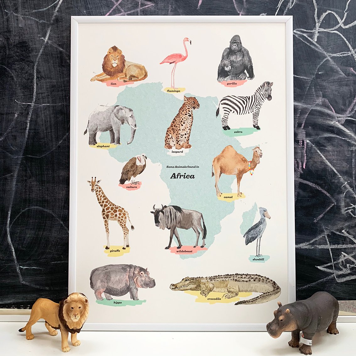 Africa Animals Print | eïghtbear