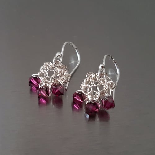 Image of SILVER DEWDROP Earrings 