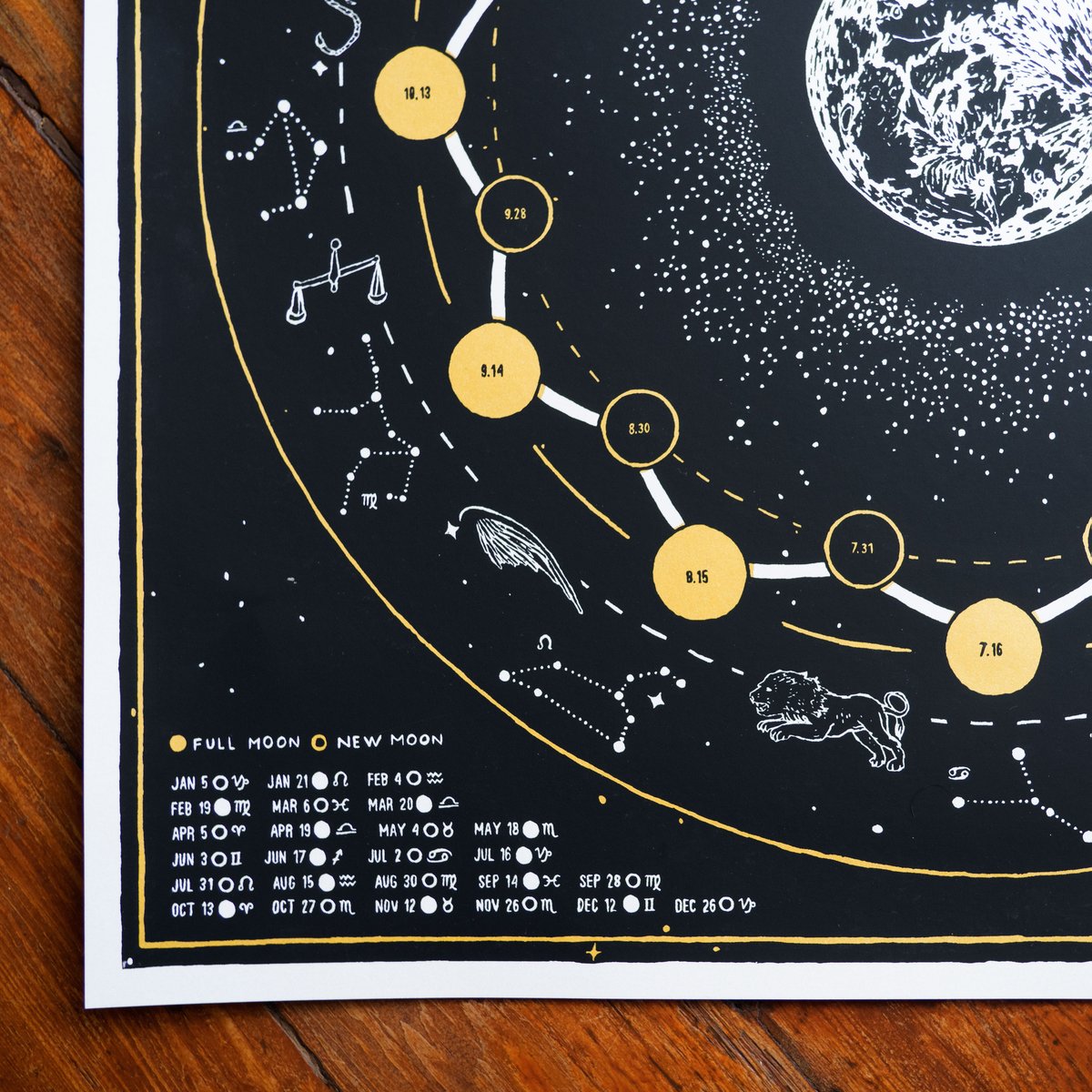 Image of 2019 lunar calendar / 2019 misprints