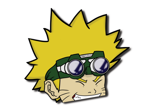 Image of Kid Naruto Peeker