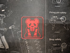 Image of PUNISHER PANDA PATCH - PVC