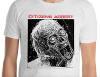 Image 2 of CITIZENS ARREST - "STICKER DESIGN 1989" WHITE T-SHIRT