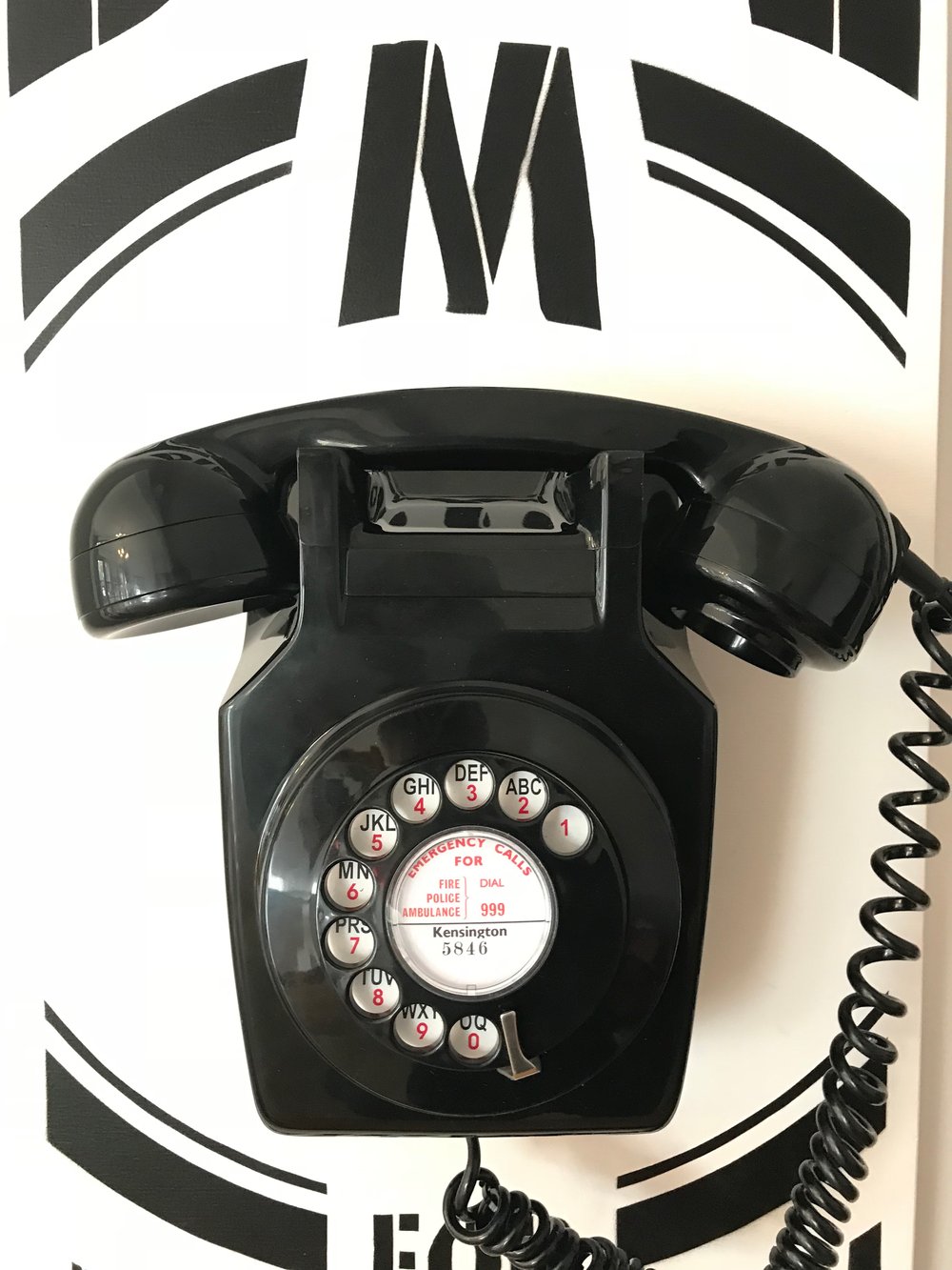 Image of Dial M For Murdoch Vintage Restored Working Phone