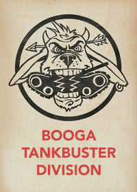 Image 3 of Collector's Item - Booga Tankbuster Division Patch (with Double-Sided Tank Girl print)