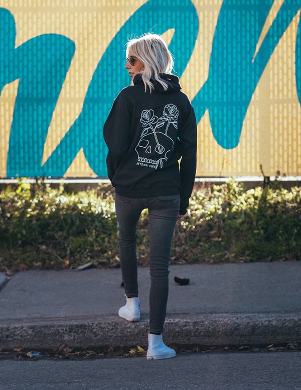 Image of Skull and Roses Women's Hoodie