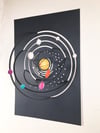 A3 Fold Out Solar System Poster