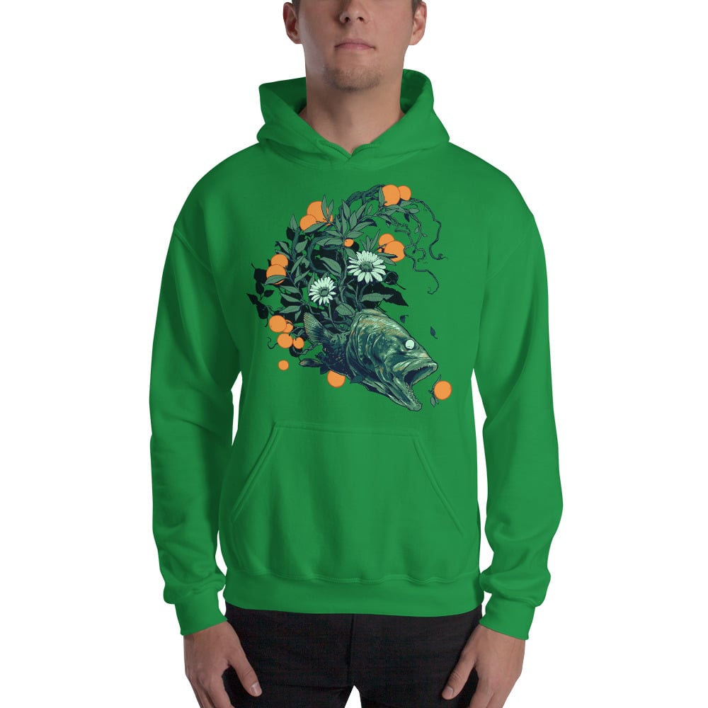 Image of Orange Fish Hoodie