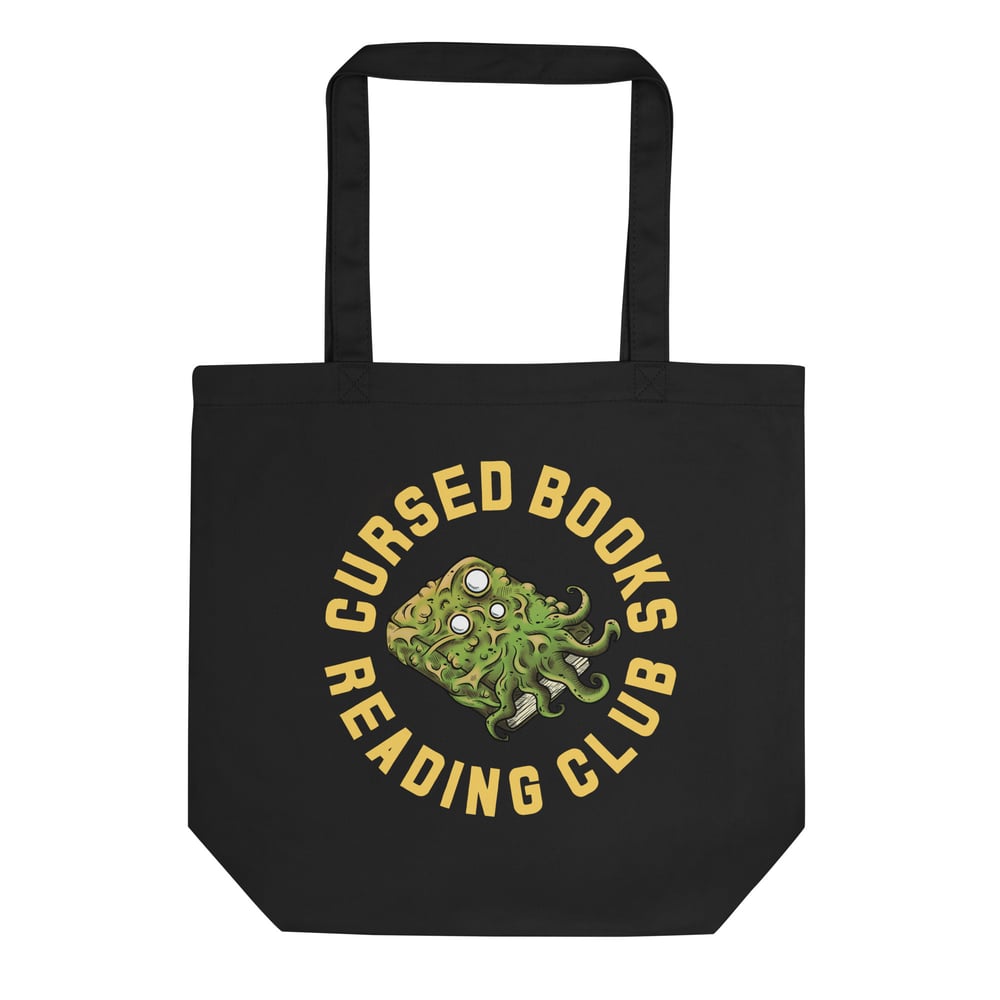 Image of Cursed Books Reading Club eco-friendly tote