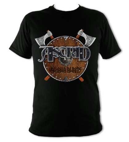 Image of Astrid "Valhalla Awaits" Unisex Colour Tee