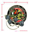 912-356 FIRING ORDER STICKER SET -  5" 