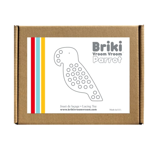 Image of Jouet de laçage Perroquet