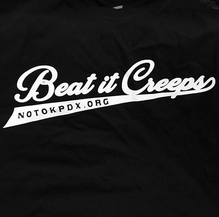 Image of Beat it Creeps T Shirt 