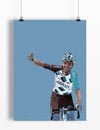 Romain Bardet print A4 or A3 - By Matthew Burton