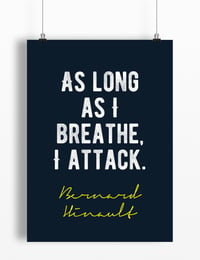 Image 2 of Bernard Hinault quote print - A4 or A3