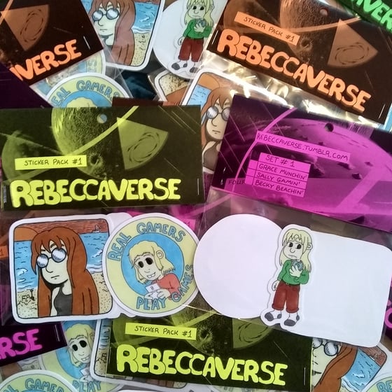 Image of Rebeccaverse Sticker Pack #1