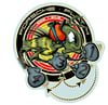 912-356 FIRING ORDER- WINDOW STICKER SET -  3.75" 