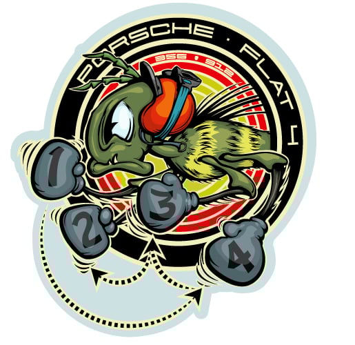 Image of 912-356 FIRING ORDER- WINDOW STICKER SET - 3.75"
