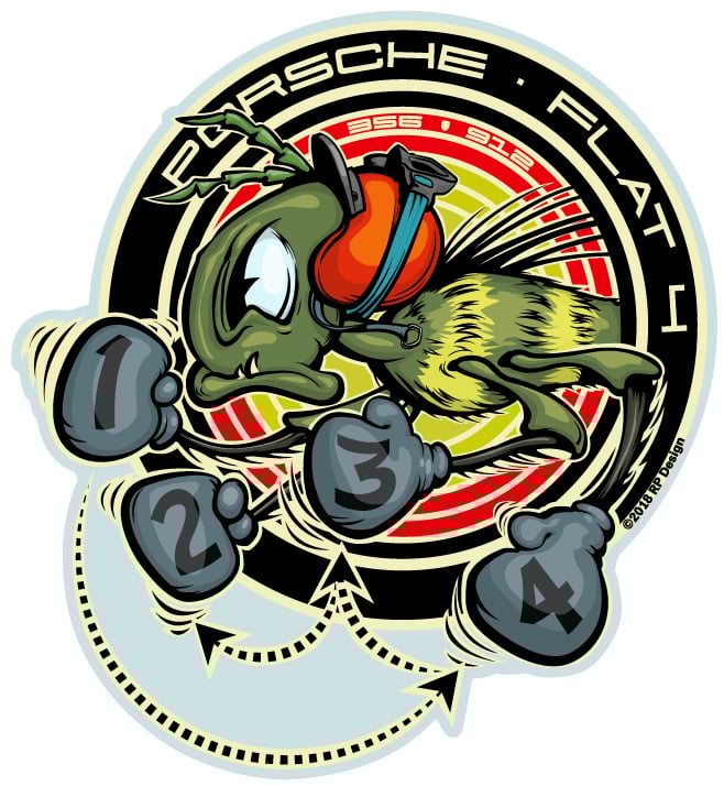 Image of 912-356 FIRING ORDER STICKER SET - 5"
