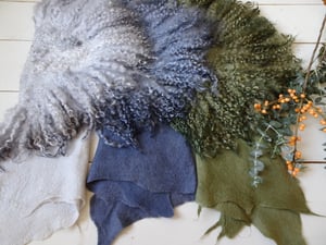 Image of 2 pc Felted Set: Christmas Collection 