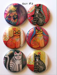Image 3 of Cat Flair Buttons