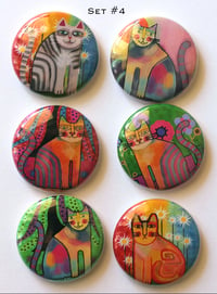 Image 4 of Cat Flair Buttons