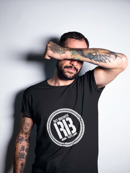 Image of Ray Brower ‘Tracks’ T-shirt.