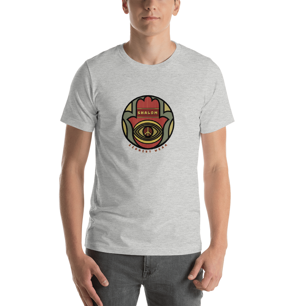 Image of SHALOM - HAMSA T-SHIRT
