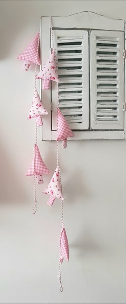 Image of Padded Christmas Tree Garland