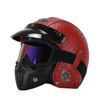 Red Vintage Style Helmet 