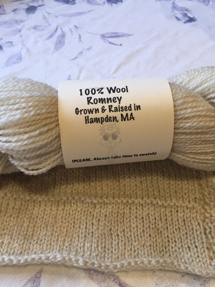 Image of 100% Romney Wool Yarn
