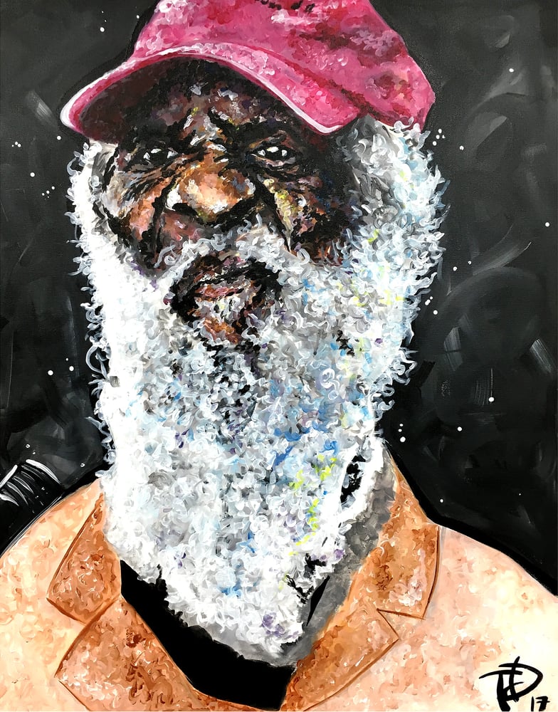 Image of Dick Gregory (canvas print)
