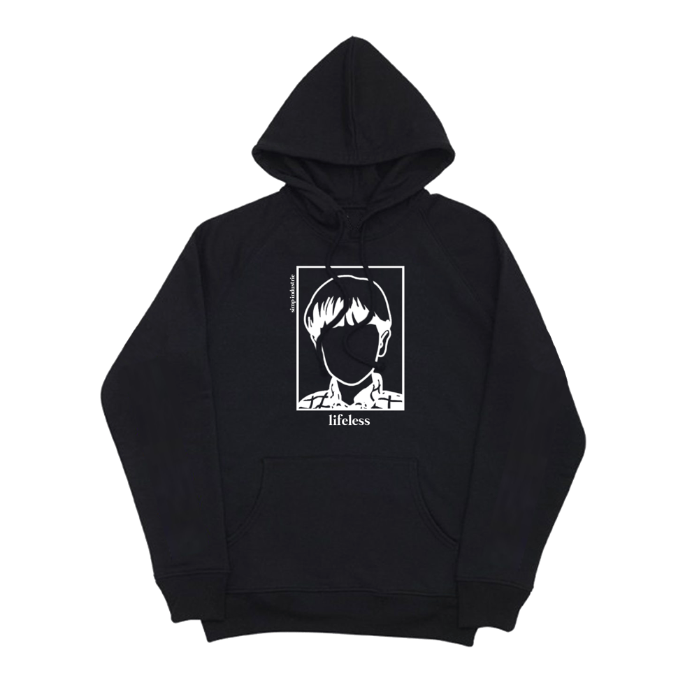 Image of HOODIE LIFELESS NOIR