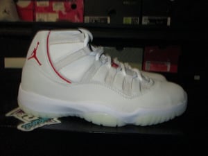 Image of Air Jordan XI (11) Retro "Platinum Tint"