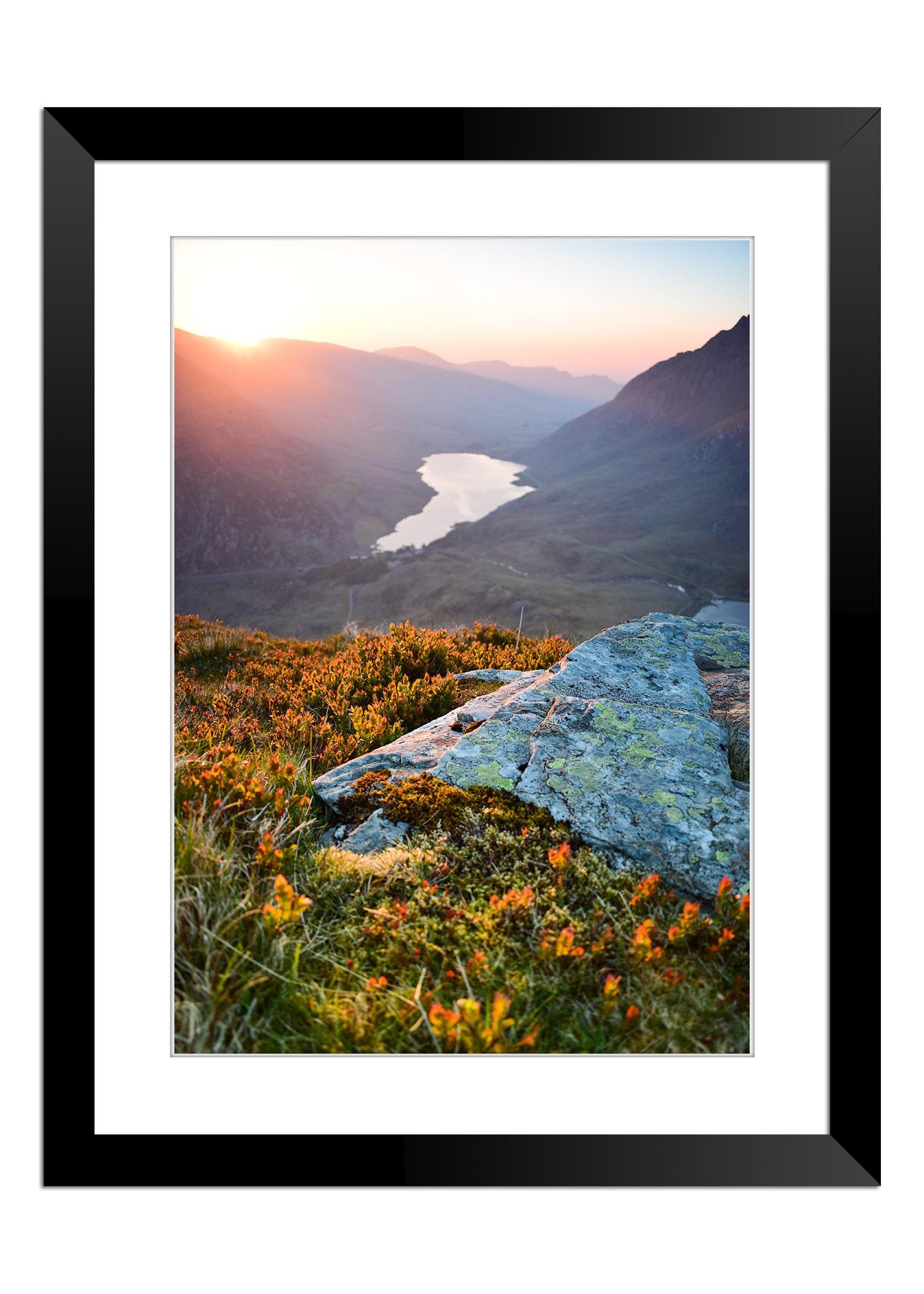 Image of MORNING RAYS IN THE OGWEN VALLEY