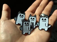 Image 2 of Clitty Cat Soft Enamel Pins