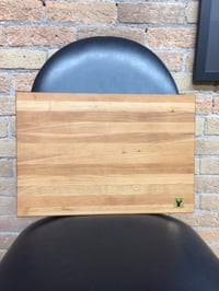 Image 1 of Tad Mebane Signature Art • Medium Cherry Wood Cutting Board