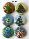 Christmas Tree Flair Buttons