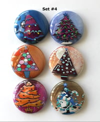 Image 3 of Christmas Tree Flair Buttons