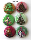 Christmas Tree Flair Buttons