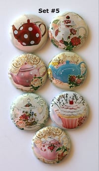 Image 5 of Shabby Chic Teapot Flair Buttons