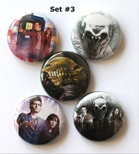 Image 3 of Dr. Who Flair Buttons