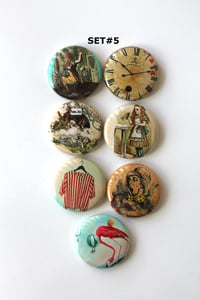 Image 5 of Alice in Wonderland Flair Buttons