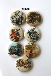 Image 2 of Alice in Wonderland Flair Buttons