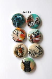 Image 1 of Alice in Wonderland Flair Buttons